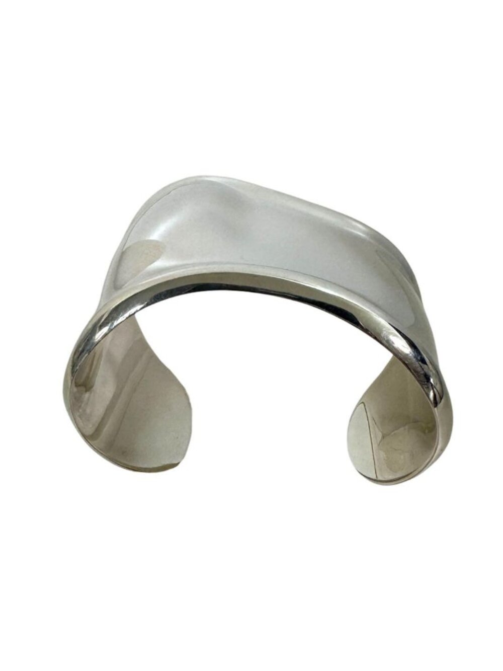 Tiffany & Co Bone Cuff Bangle Elsa Peretti 925 Left Bracelet